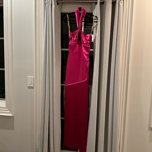 Bronx and Banco Pink Maxi Dress